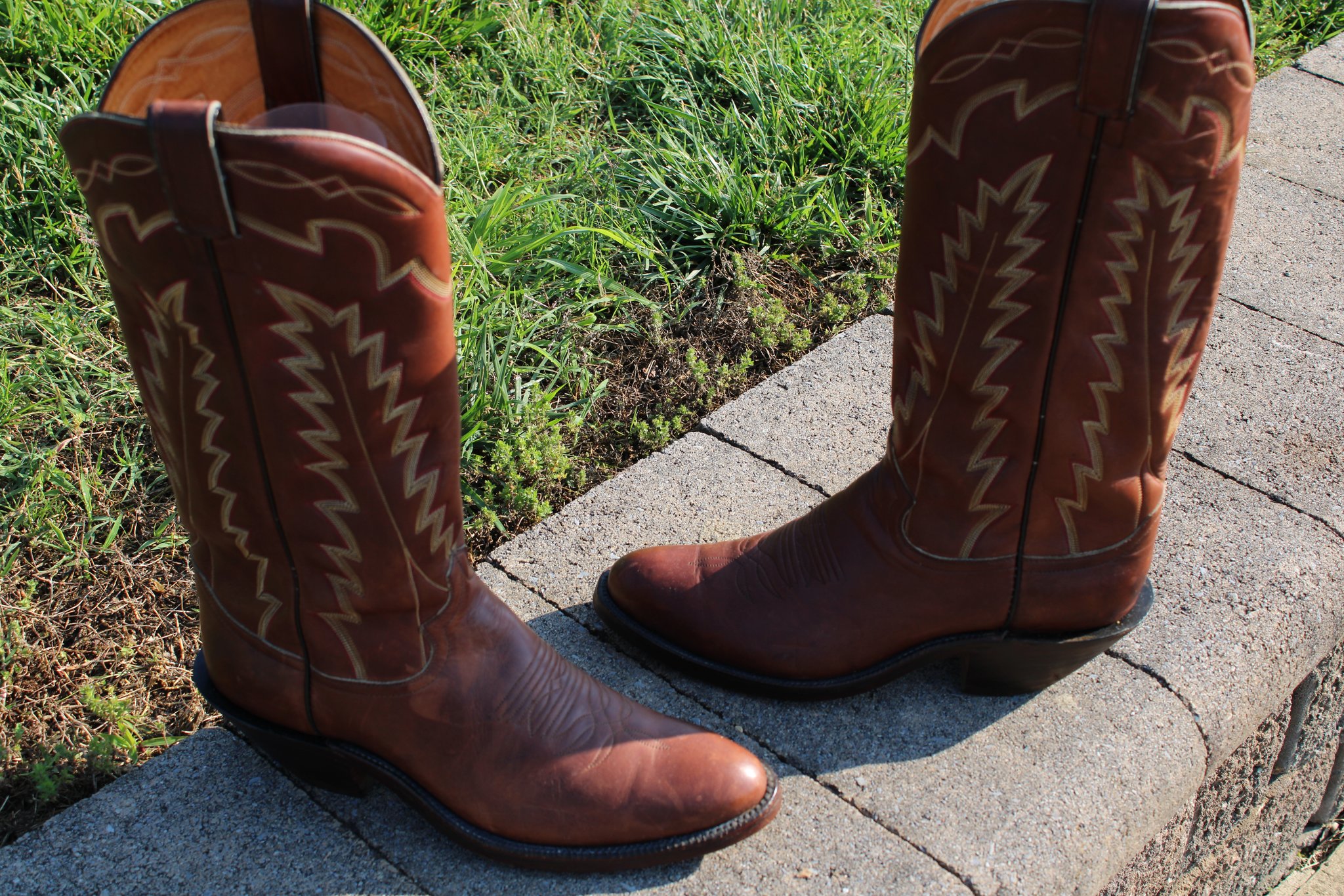 Caboots Brown Calfskin Size 9.5 D
