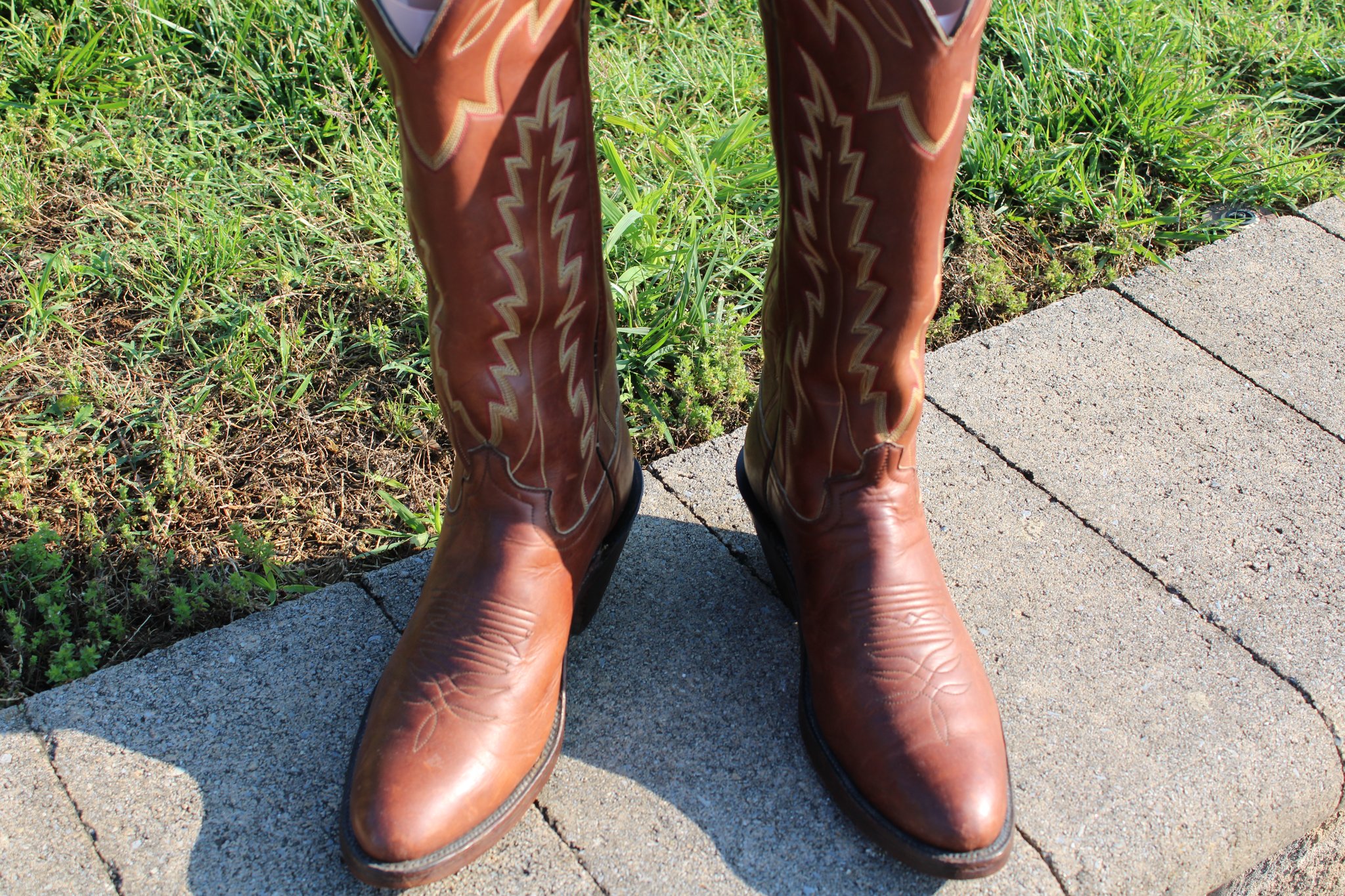 Caboots Brown Calfskin Size 9.5 D