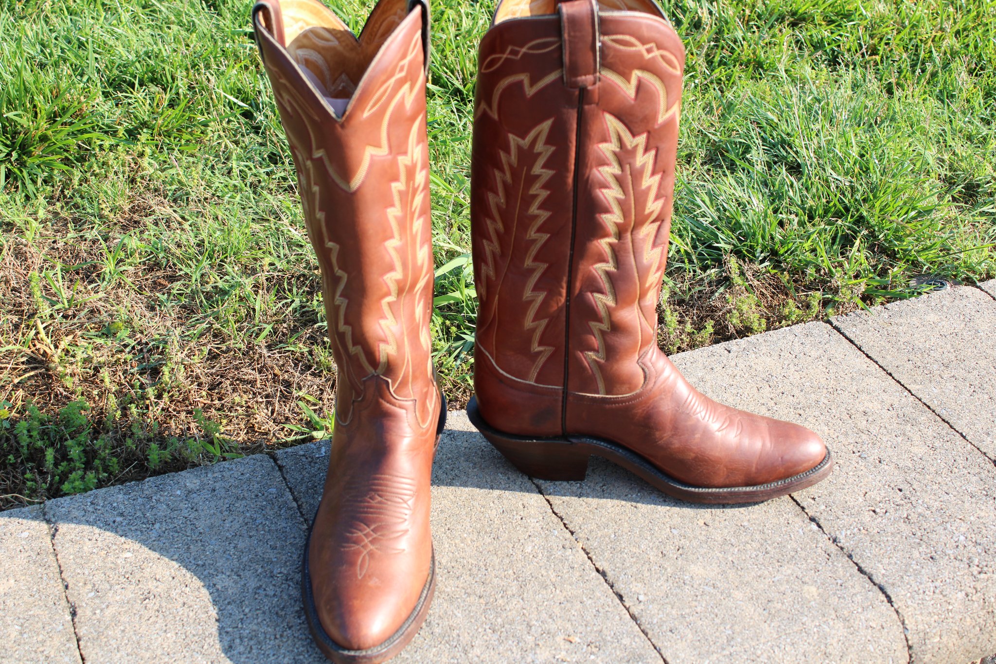 Caboots Brown Calfskin Size 9.5 D