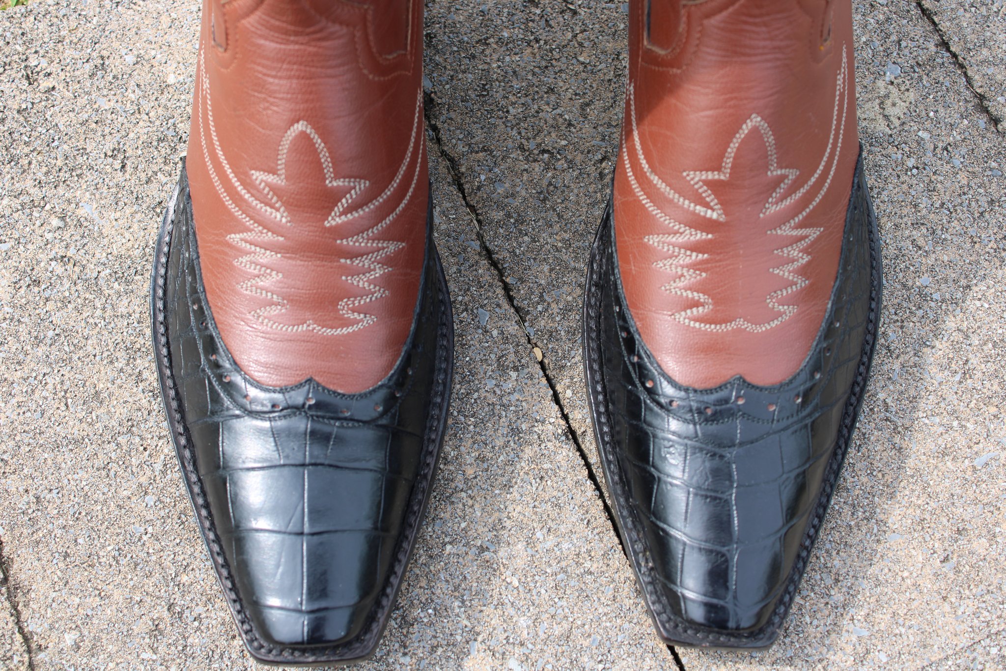 Caboots Caboots Alligator Wingtips 9 D
