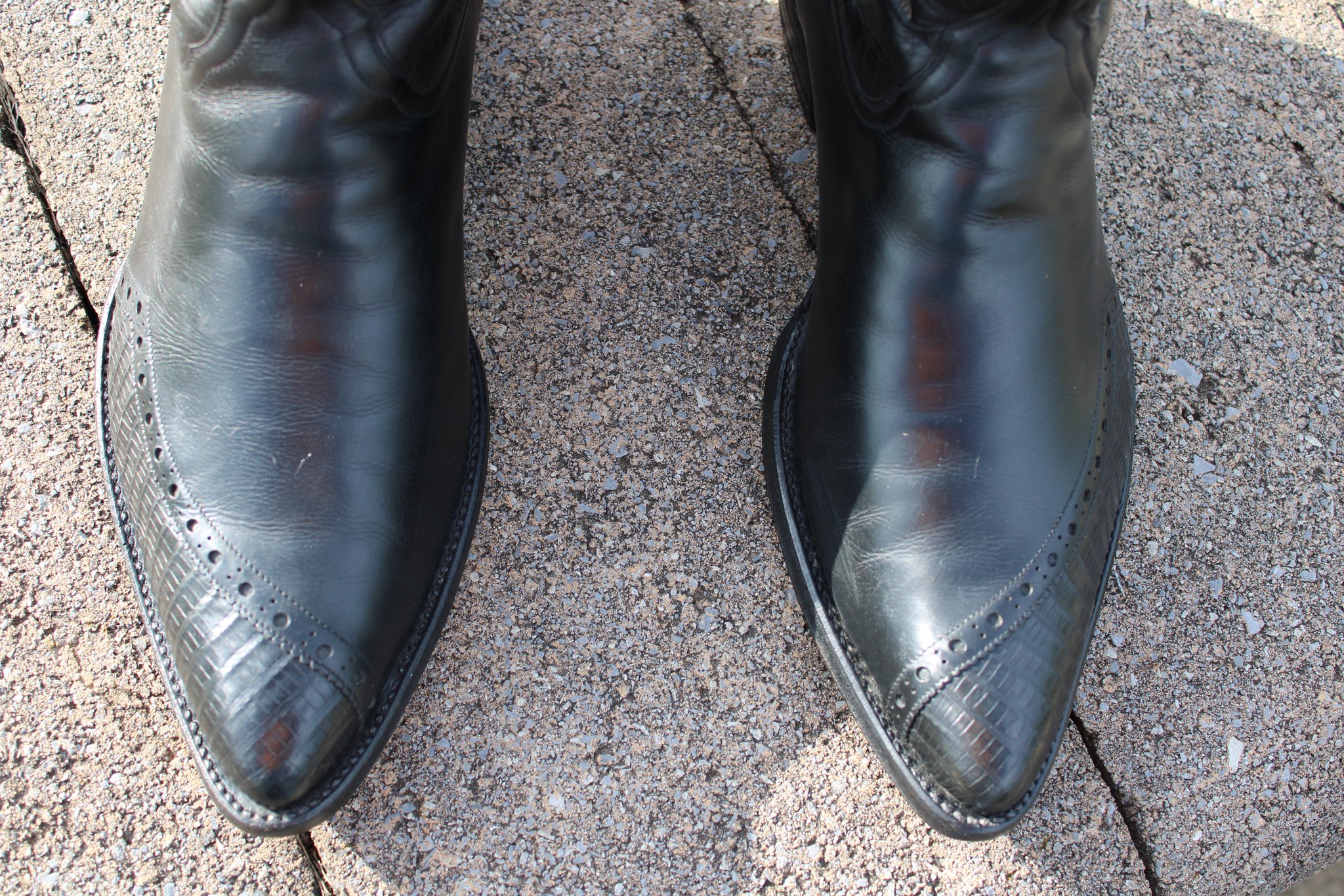 Laramie Laramie Wingtip 9.5 D Black