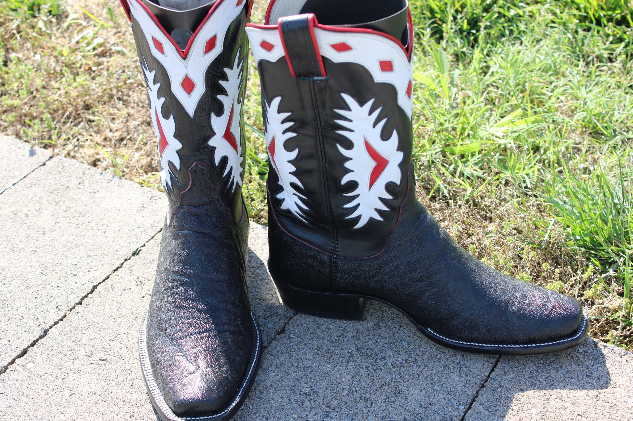 M.L. Leddy M.L. Leddy's Black Elephant Men's Cowboy Boots