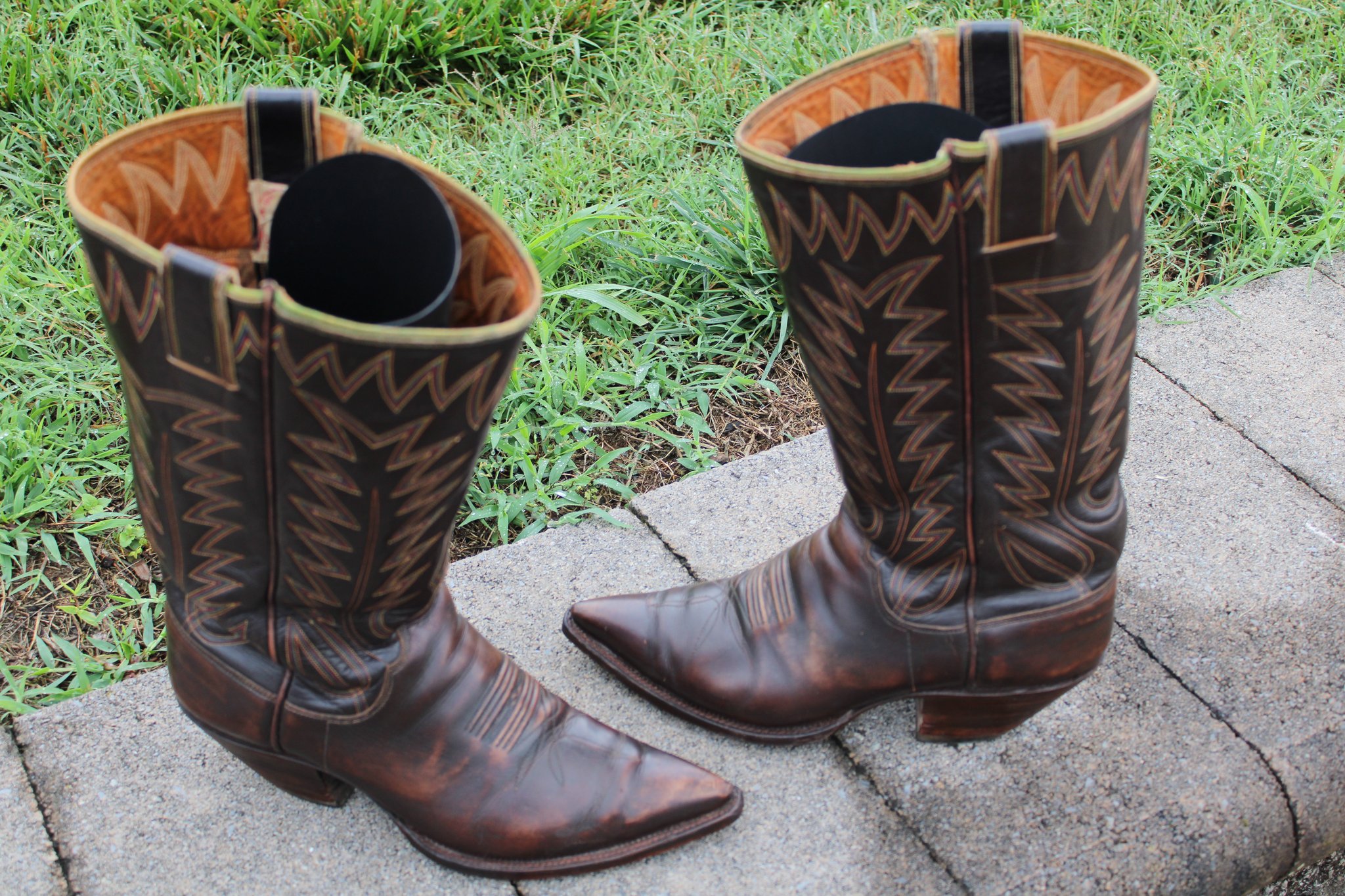 M.L. Leddy Frank Leddy Brown Calf 9 D