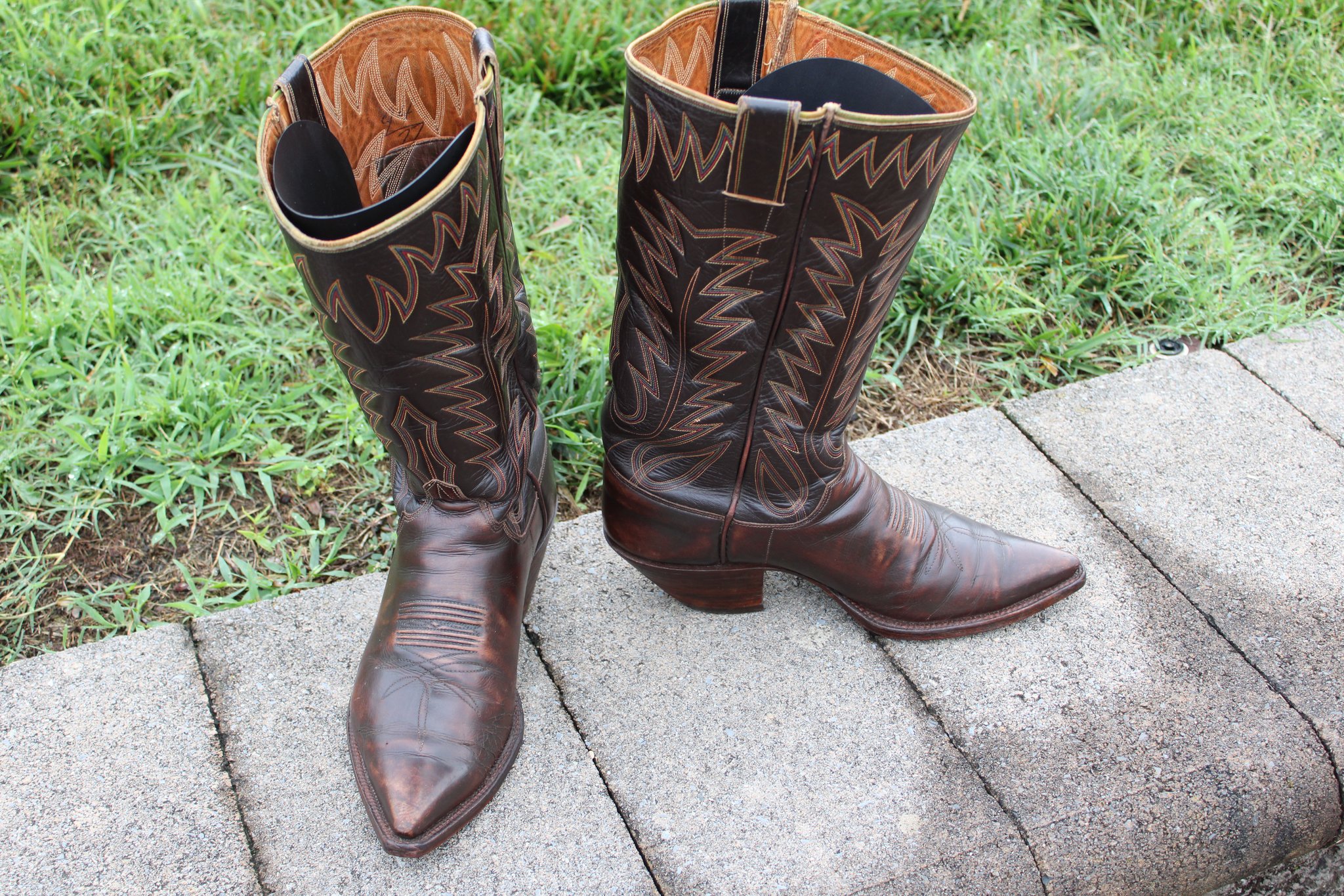 M.L. Leddy Frank Leddy Brown Calf 9 D