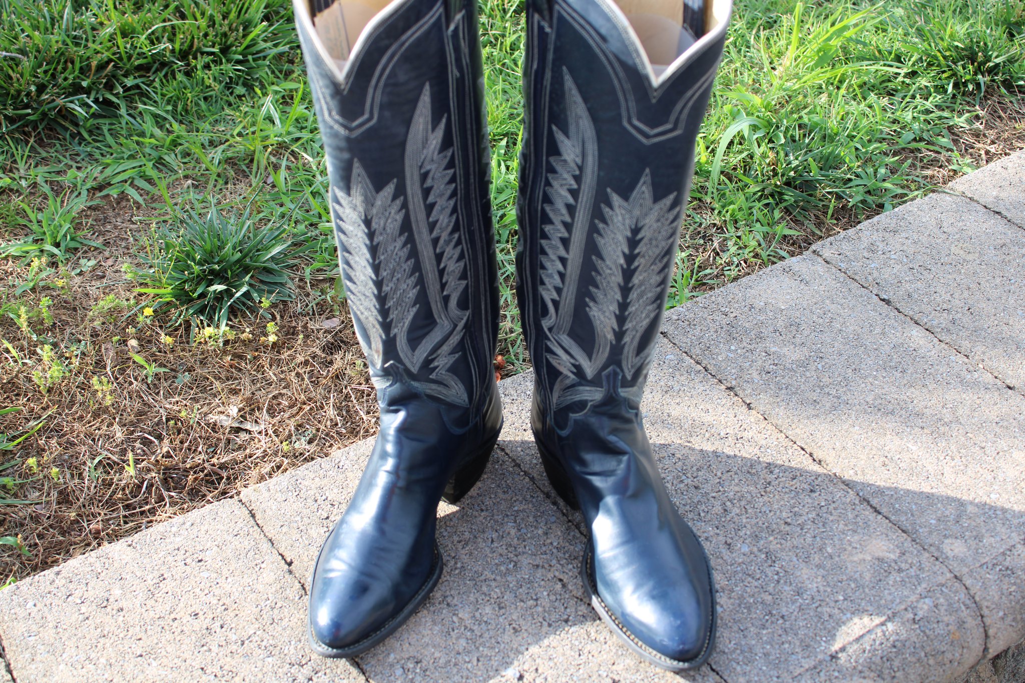 M.L. Leddy Leddy's Women's Navy 6.5 B