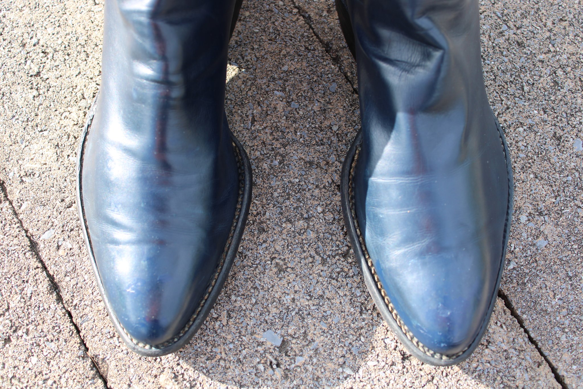 M.L. Leddy Leddy's Women's Navy 6.5 B