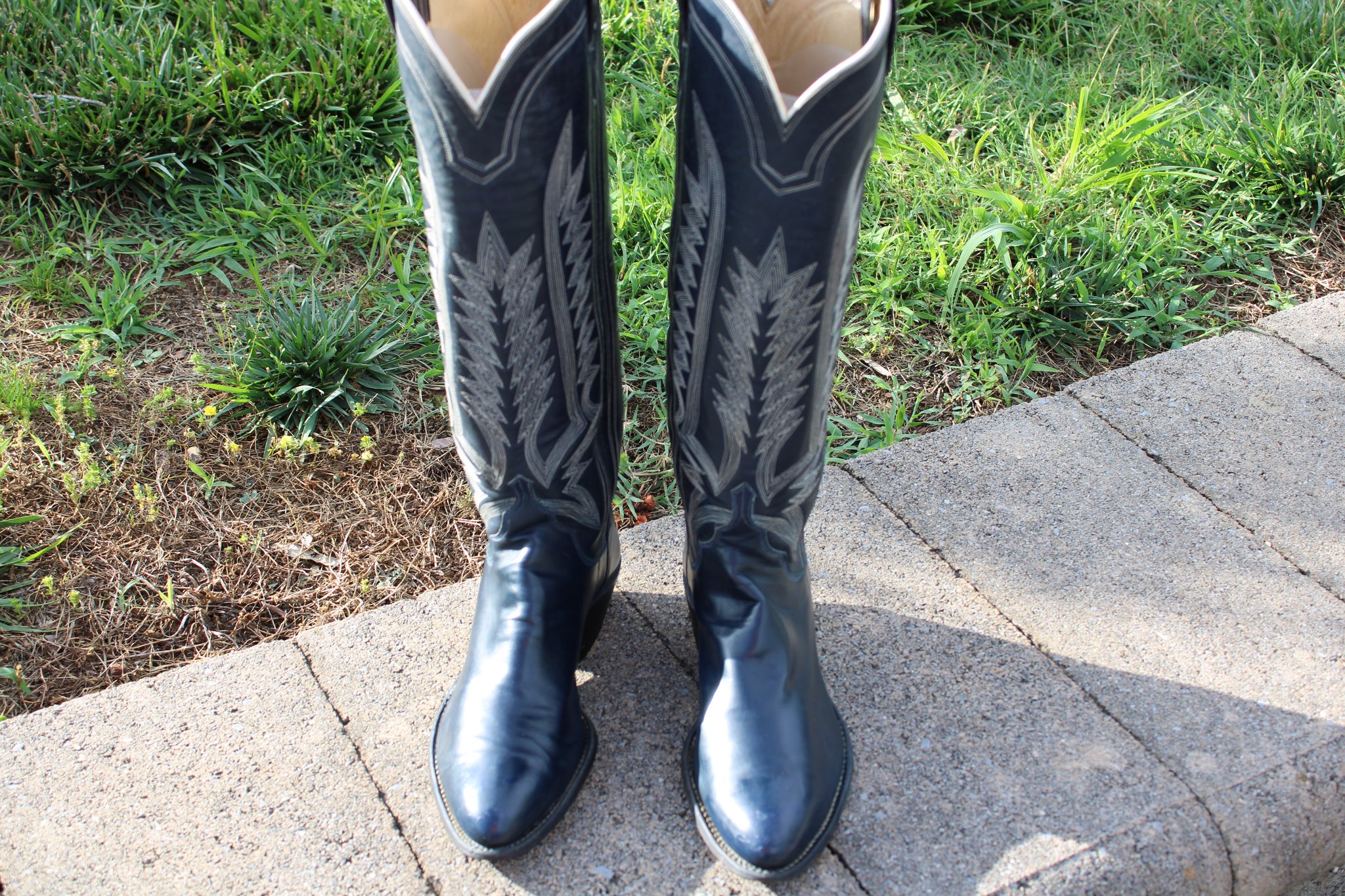M.L. Leddy Leddy's Women's Navy 6.5 B