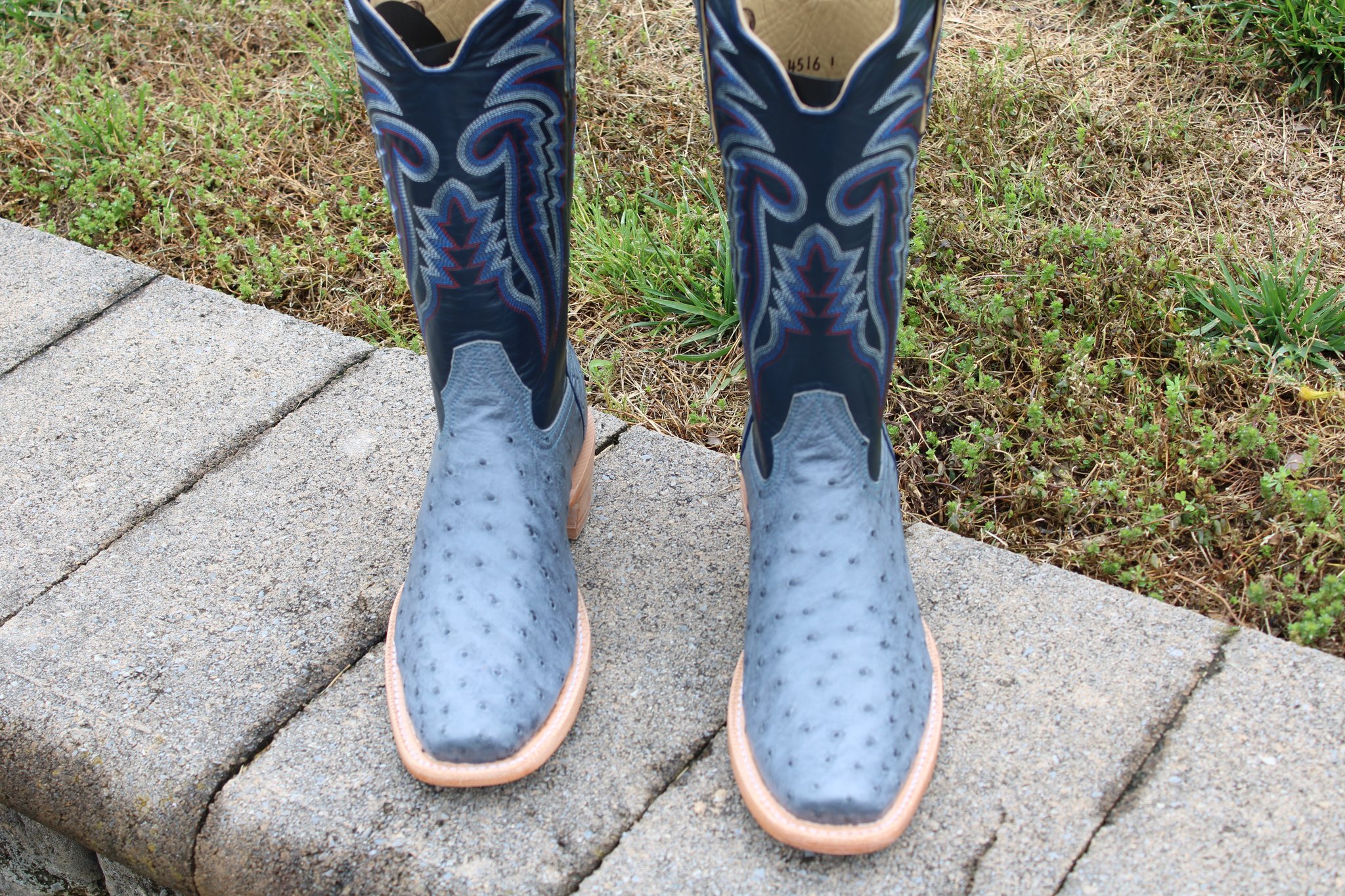 R Watson Blue Ostrich Cutter 9 D