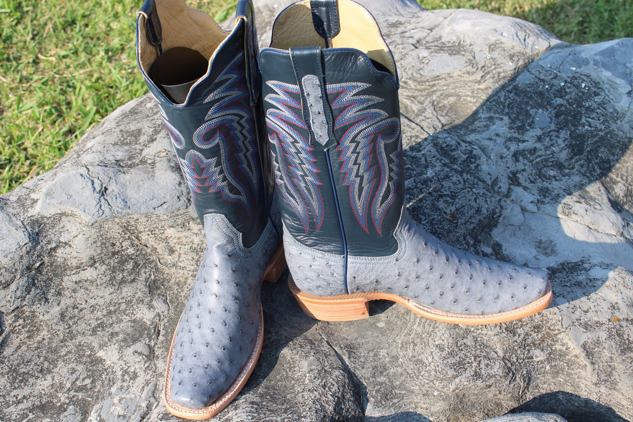 R Watson R Watson Blue FQ Ostrich 490