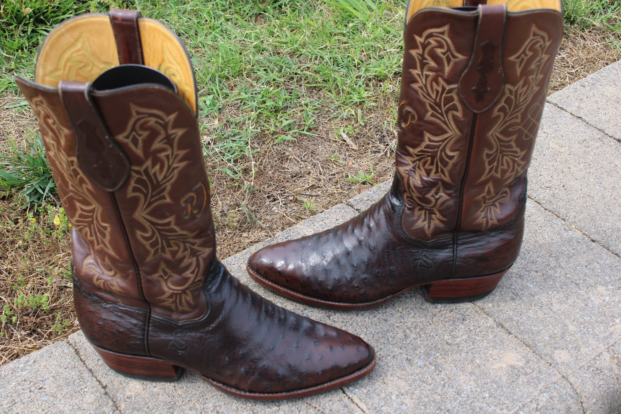 T.O. Stanley Stanley Chocolate Ostrich 10.5 C