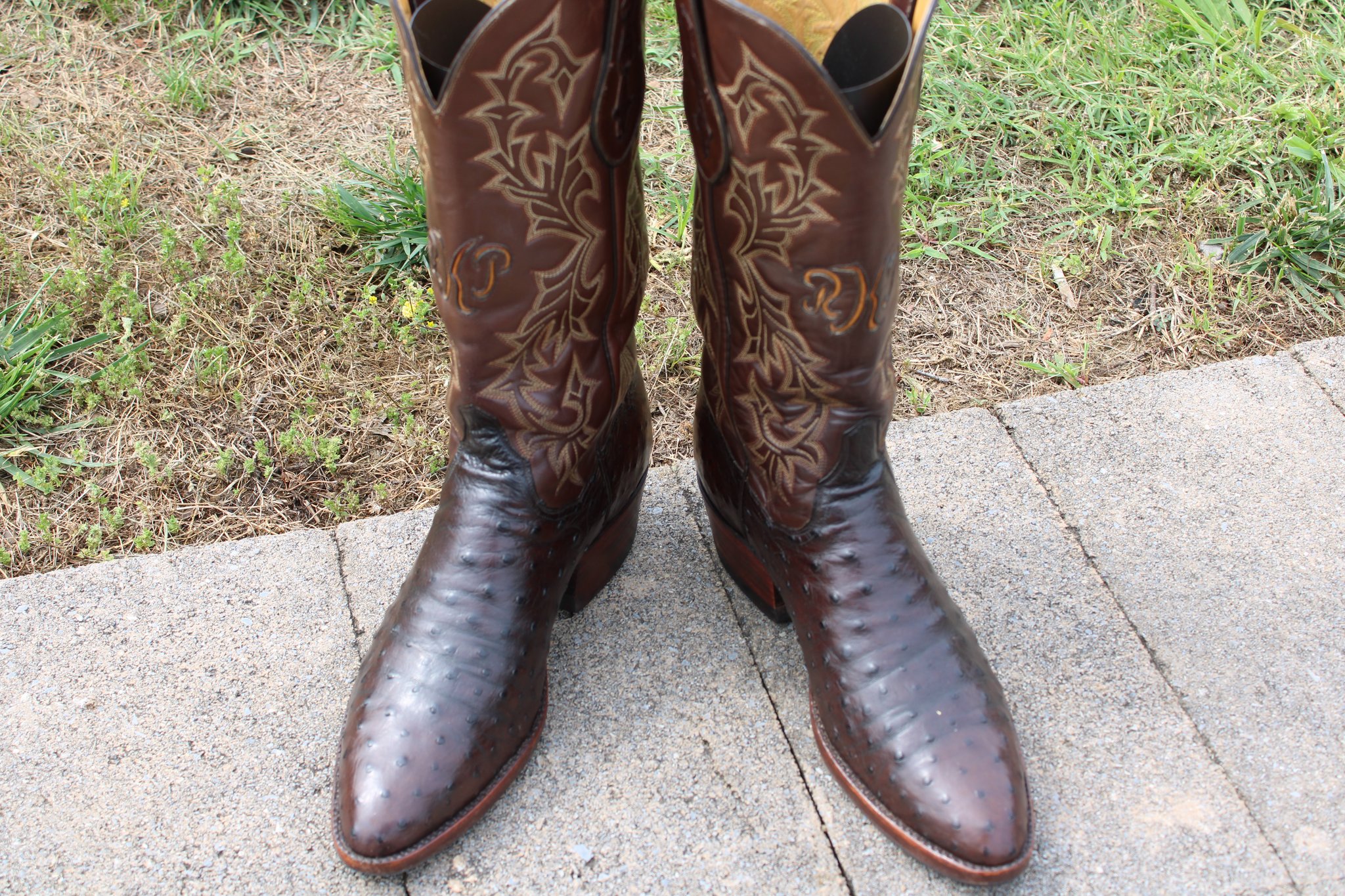 T.O. Stanley Stanley Chocolate Ostrich 10.5 C